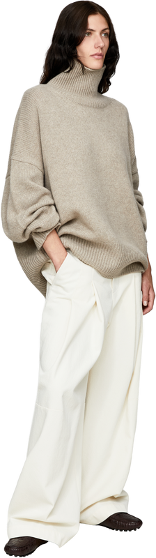 Oversized cashmere jumper with a roll neck – Hazel
