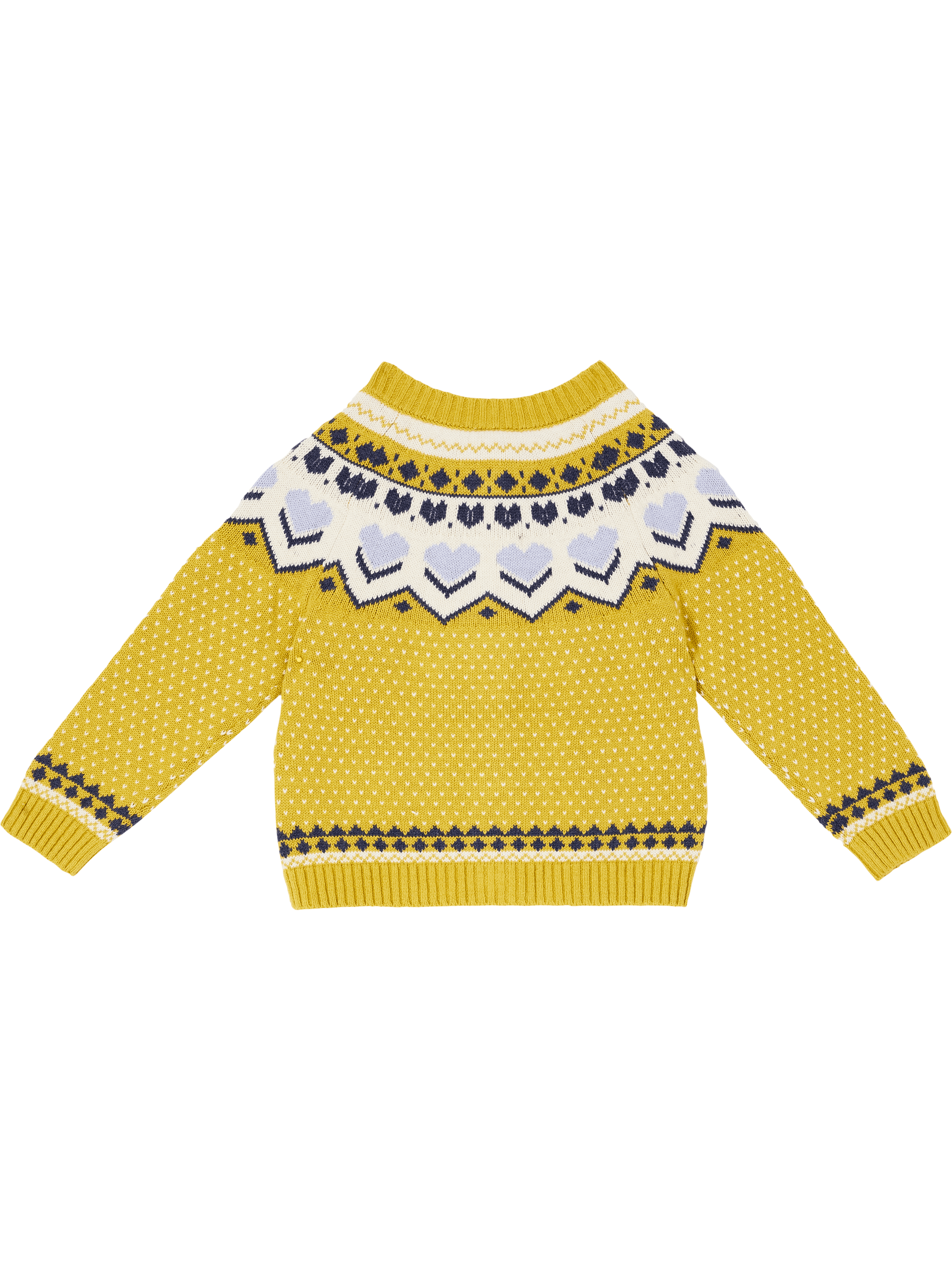 Bonton Baumwollstrickjacke 'Mythic French Fries' Gelb – UNGER.DE