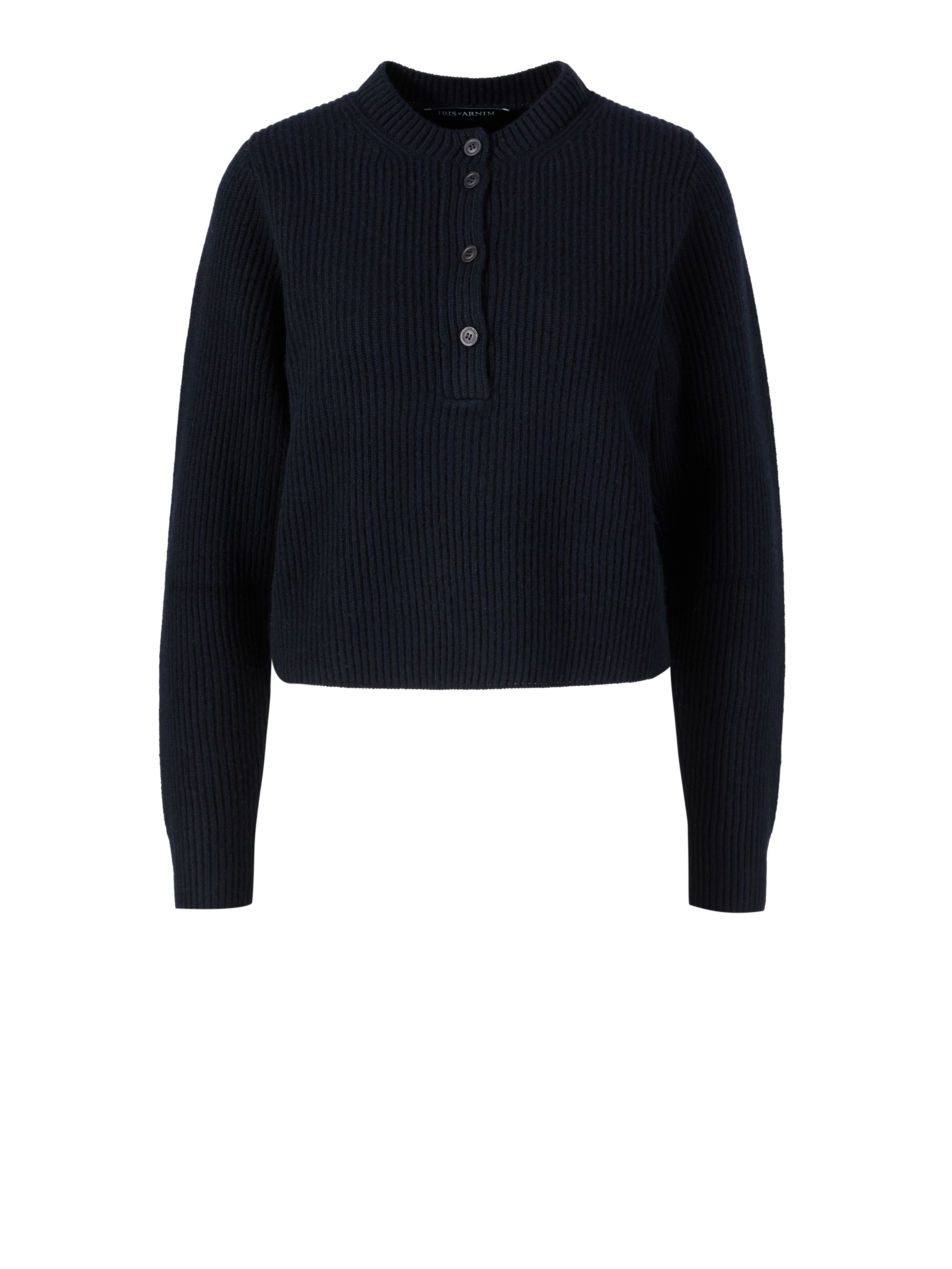 Cashmere-Rundhalspullover 'Gabo' Navy