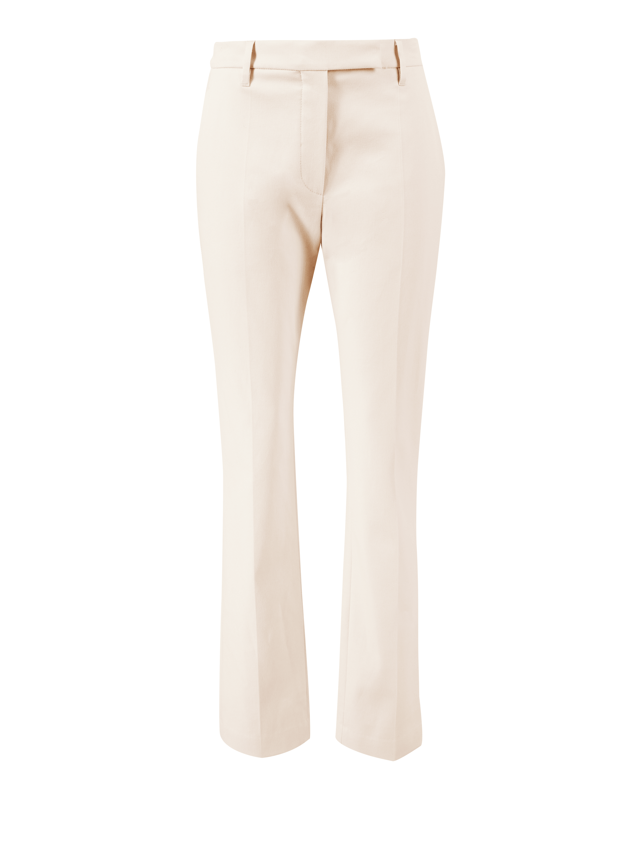 Stoffhose Beige