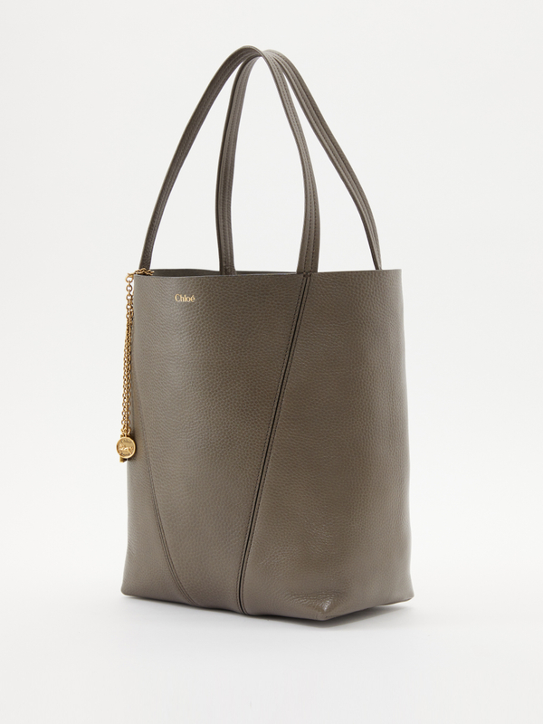 Shopper 'Spin Medium' mit Kette Flannel Grey