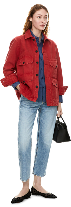 Straight-Leg Jeans 'Lorimer' Hellblau