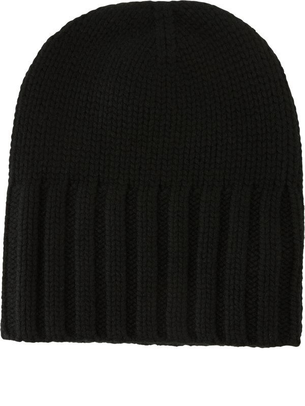 Cashmere-Beanie 'Malmo' Schwarz