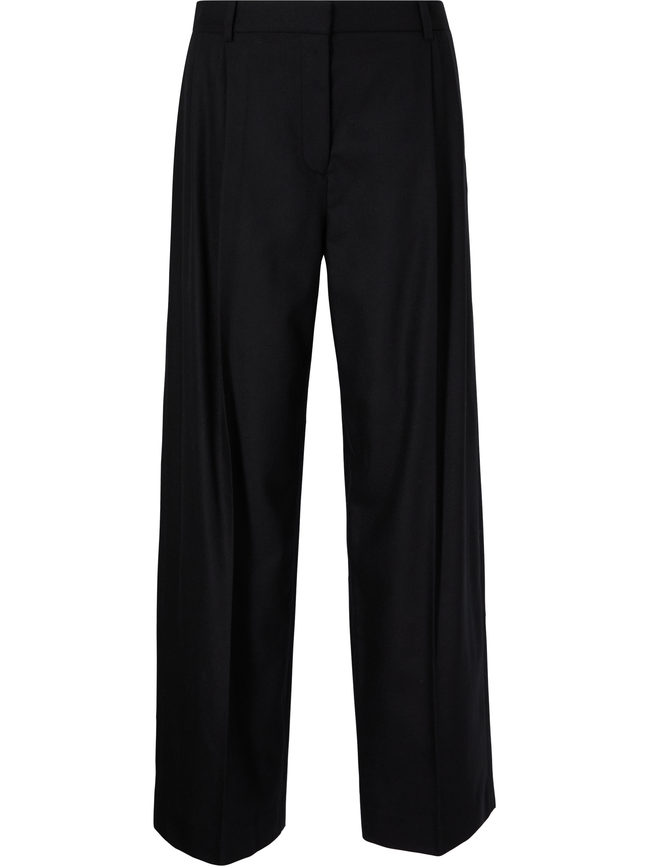 Khaite Woll-Cashmere-Hose 'August' Schwarz, Produktansicht – UNGER.DE