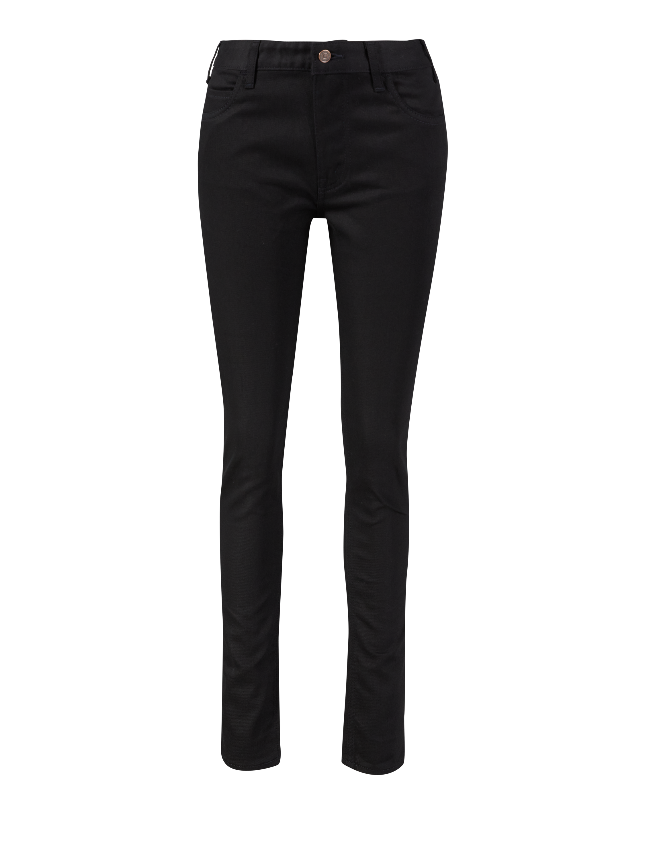 Skinny-Fit Jeans Schwarz