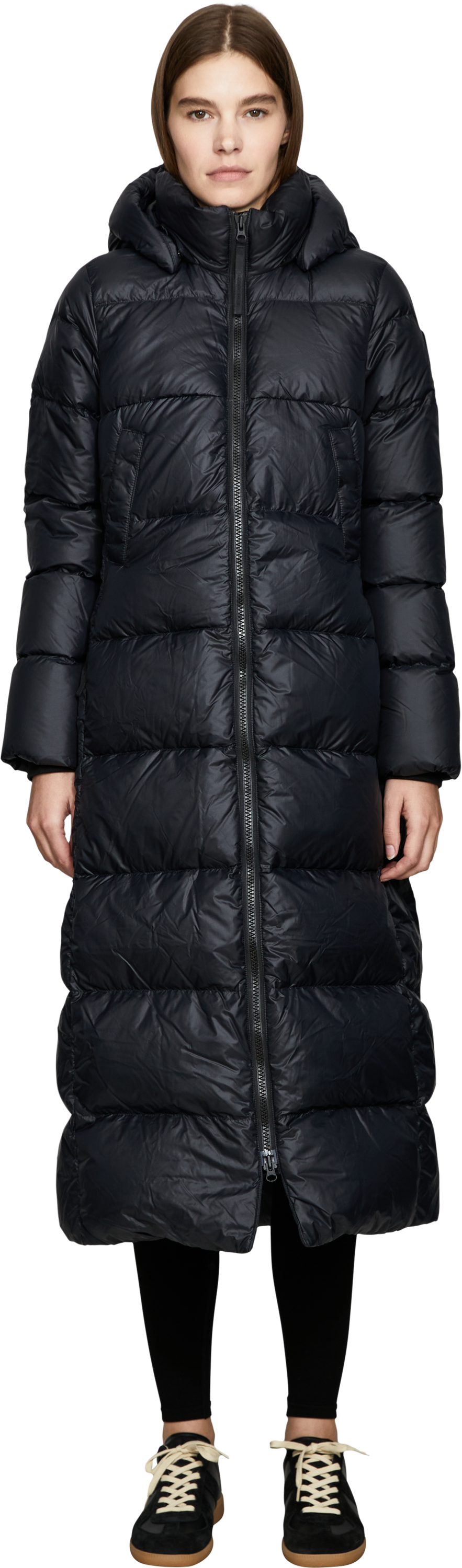 Canada Goose Daunenmantel 'Mystique' Schwarz, Frontansicht – UNGER.DE