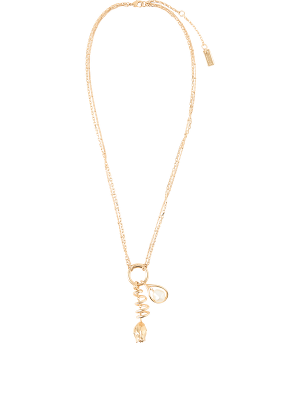 'Tulip Pear' Gold Necklace