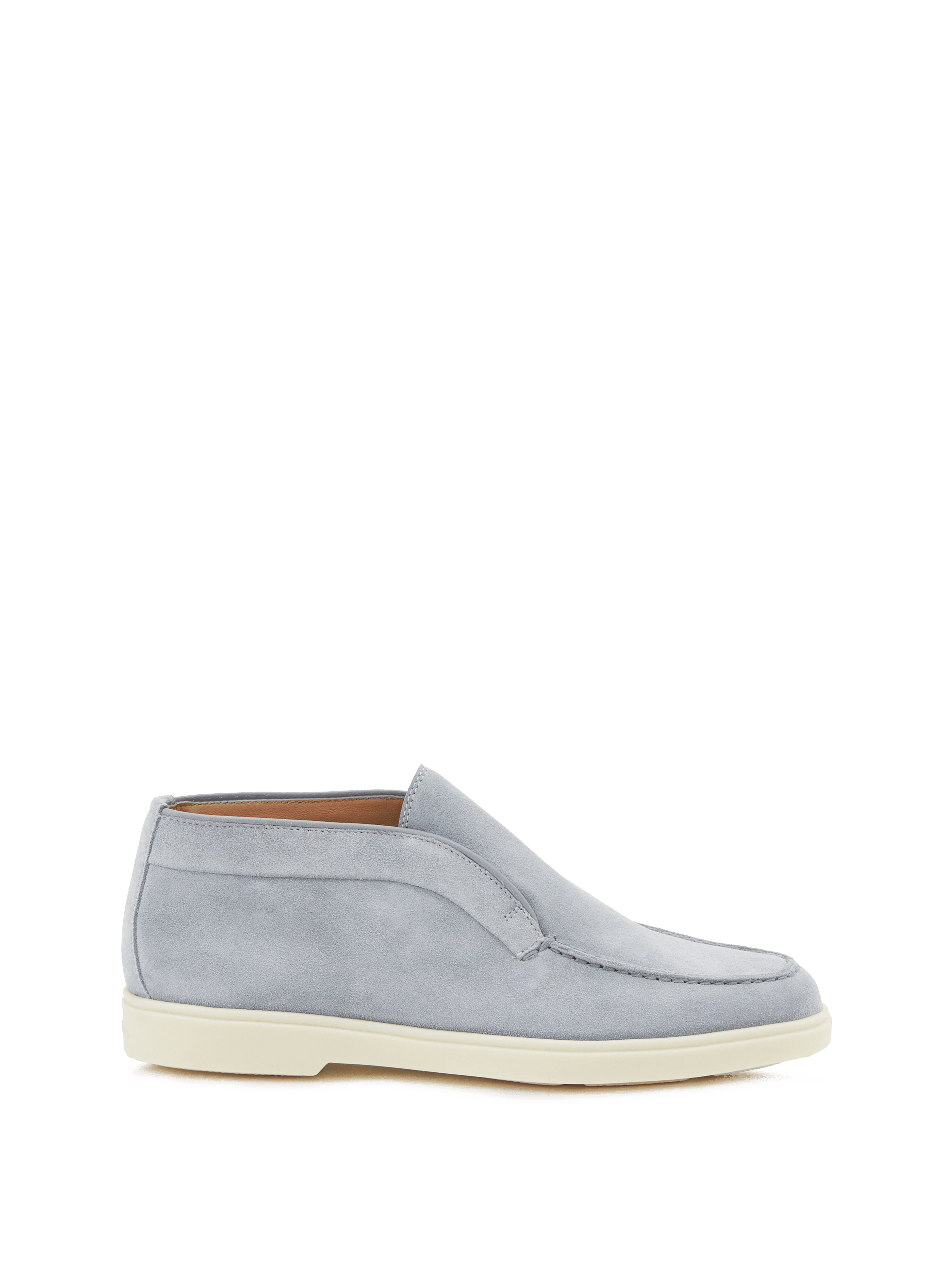 Loafer 'Desert' aus Veloursleder Blau