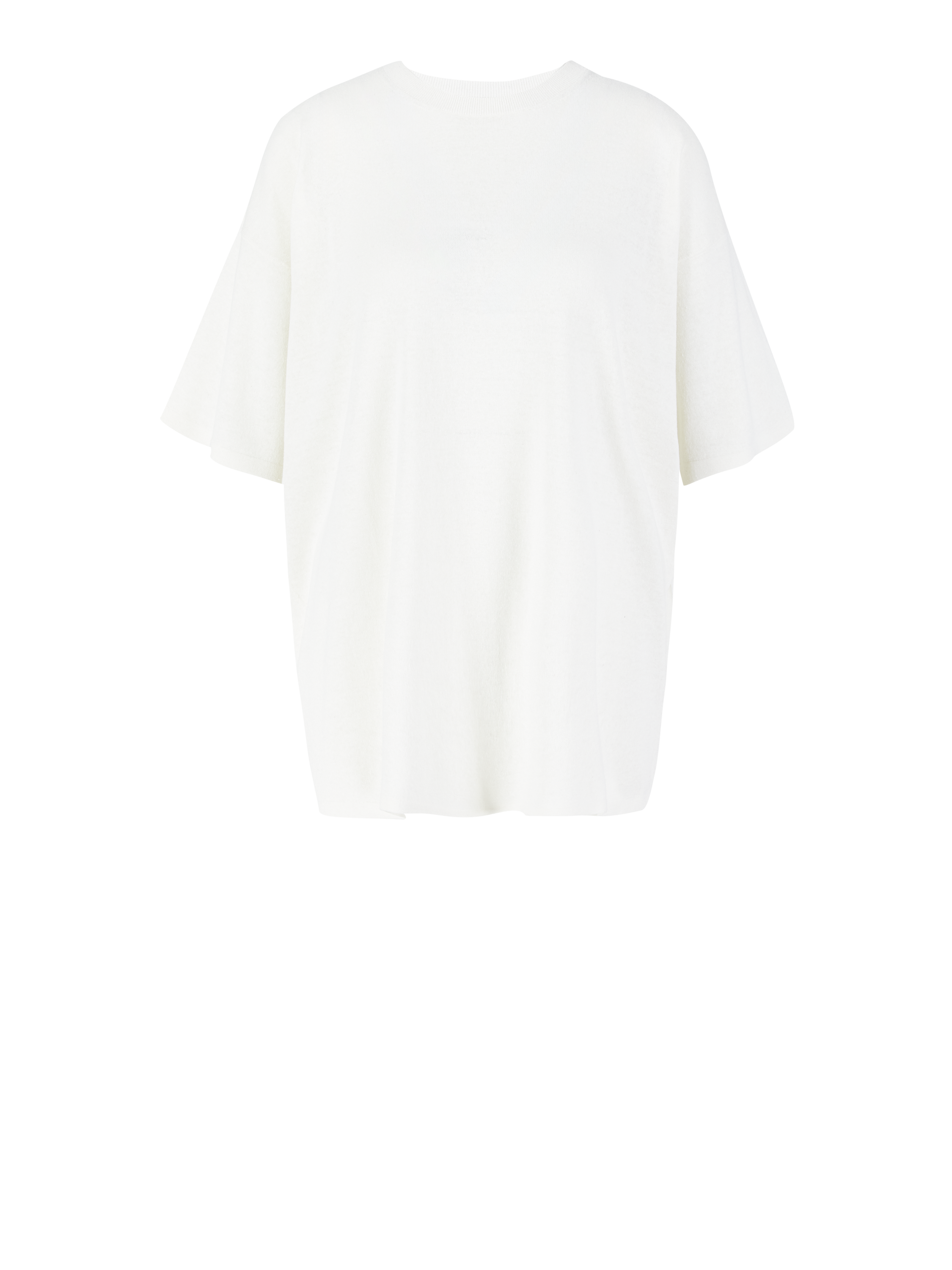 Oversized Seidenshirt 'Jockton' Weiß