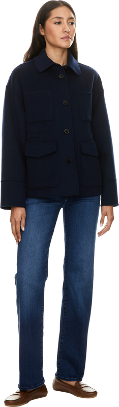 'The Kick It' straight-leg jeans, medium blue