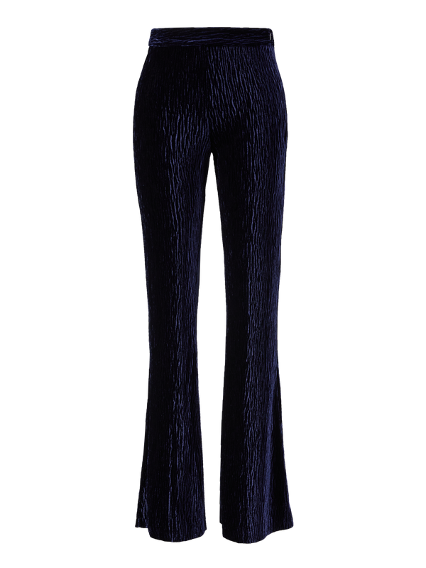 Samthose Marineblau