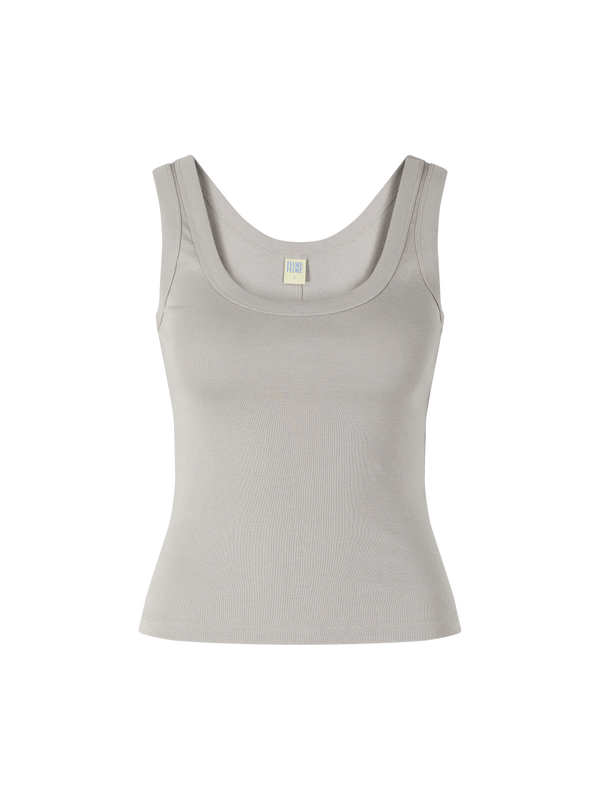 Tanktop 'Hillie Tank' Grau