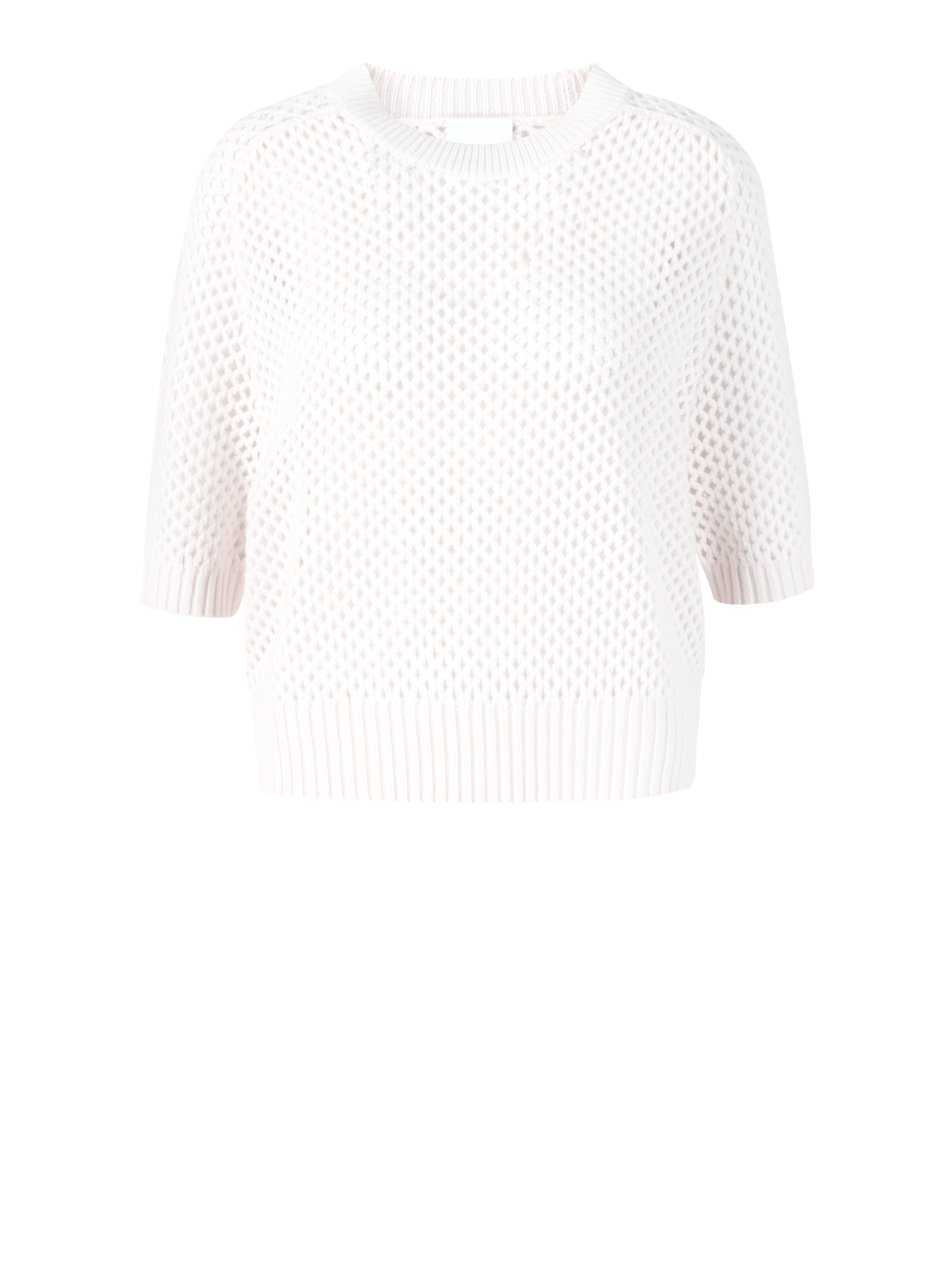 Woll-Cashmere-Pullover Crème