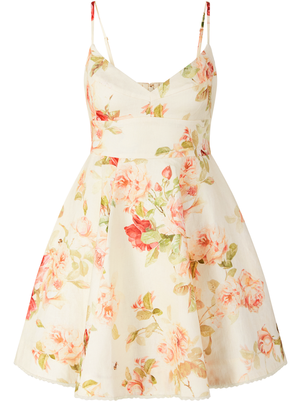 Leinenkleid 'Roselight Picnic' Multi