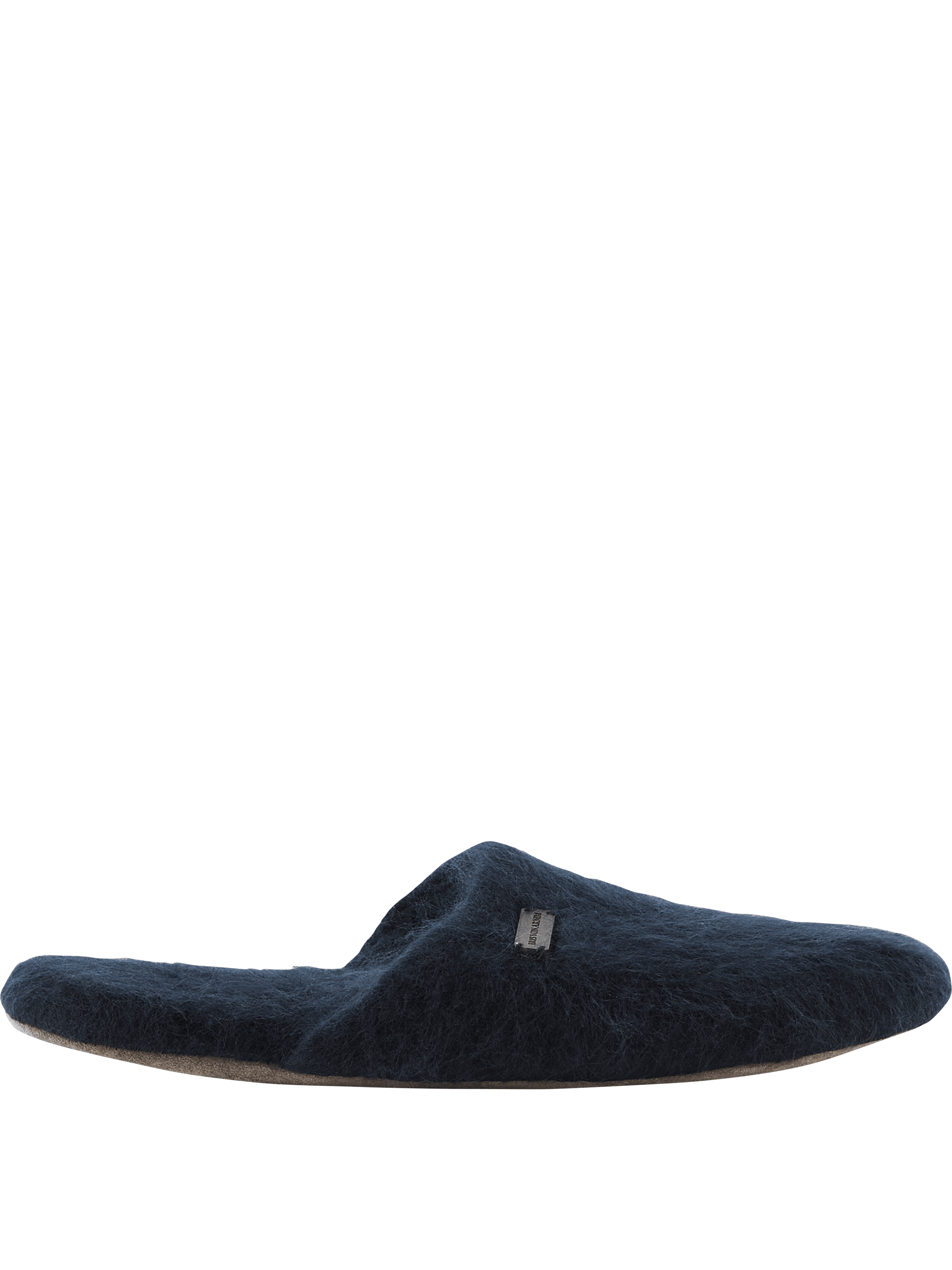 Iris von Arnim Hausschuhe 'Darika' aus gebürstetem Cashmere Navy, Product view – UNGER.DE