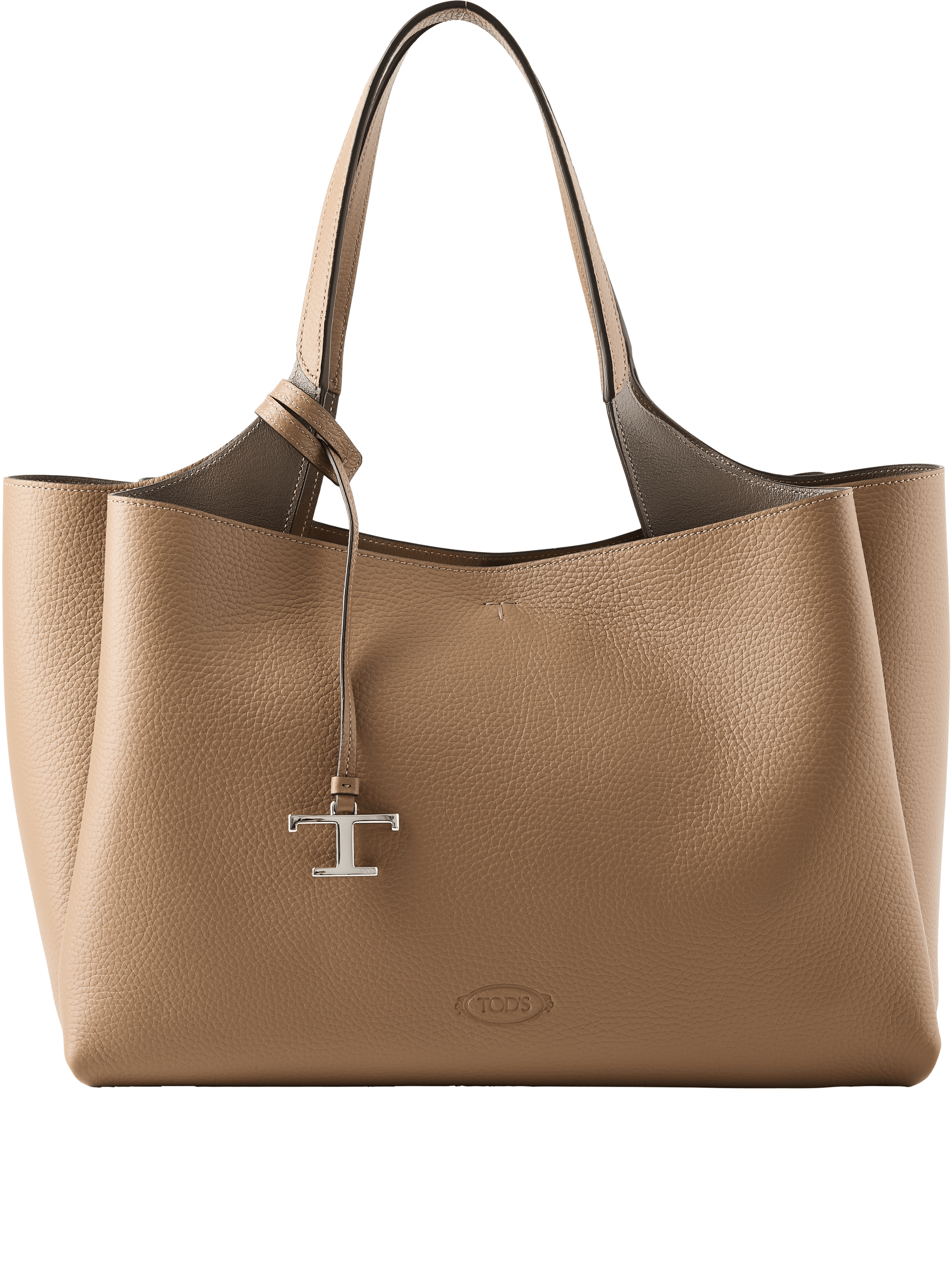 TOD'S Shopper 'Apa Bag Medium' Beige, Produktansicht – UNGER.DE