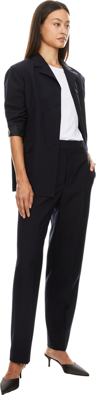 Wollhose Marineblau