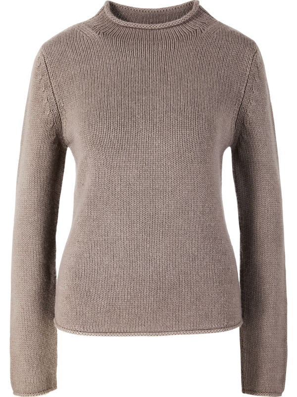 Cashmere-Pullover 'Zimara' Taupe Stonewashed