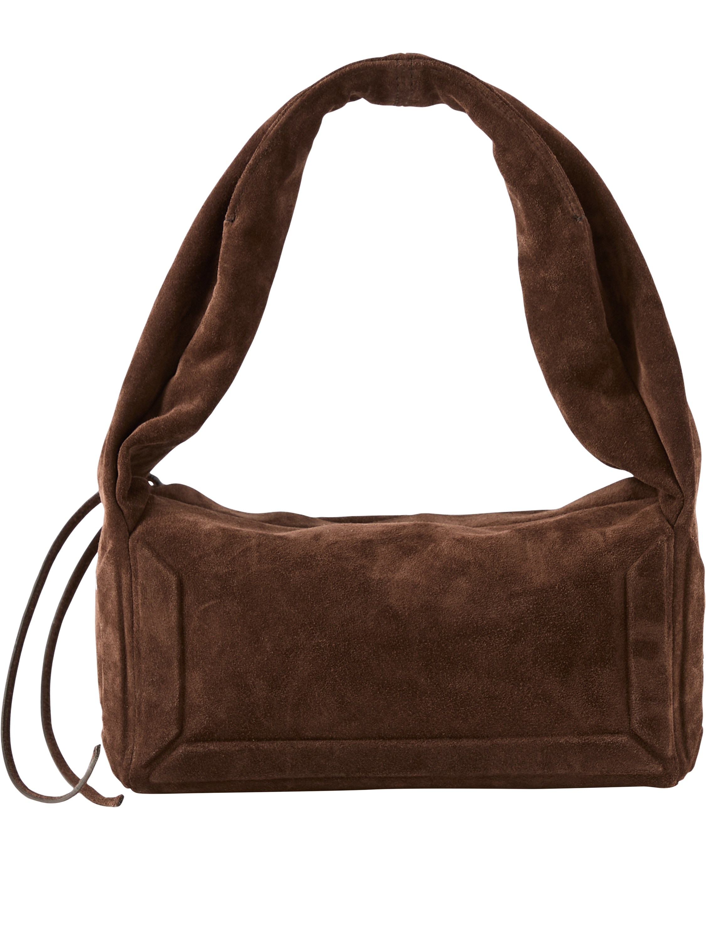 Maison Margiela Handtasche 'Box Bag East West Small' Dunkelbraun, Rückansicht – UNGER.DE