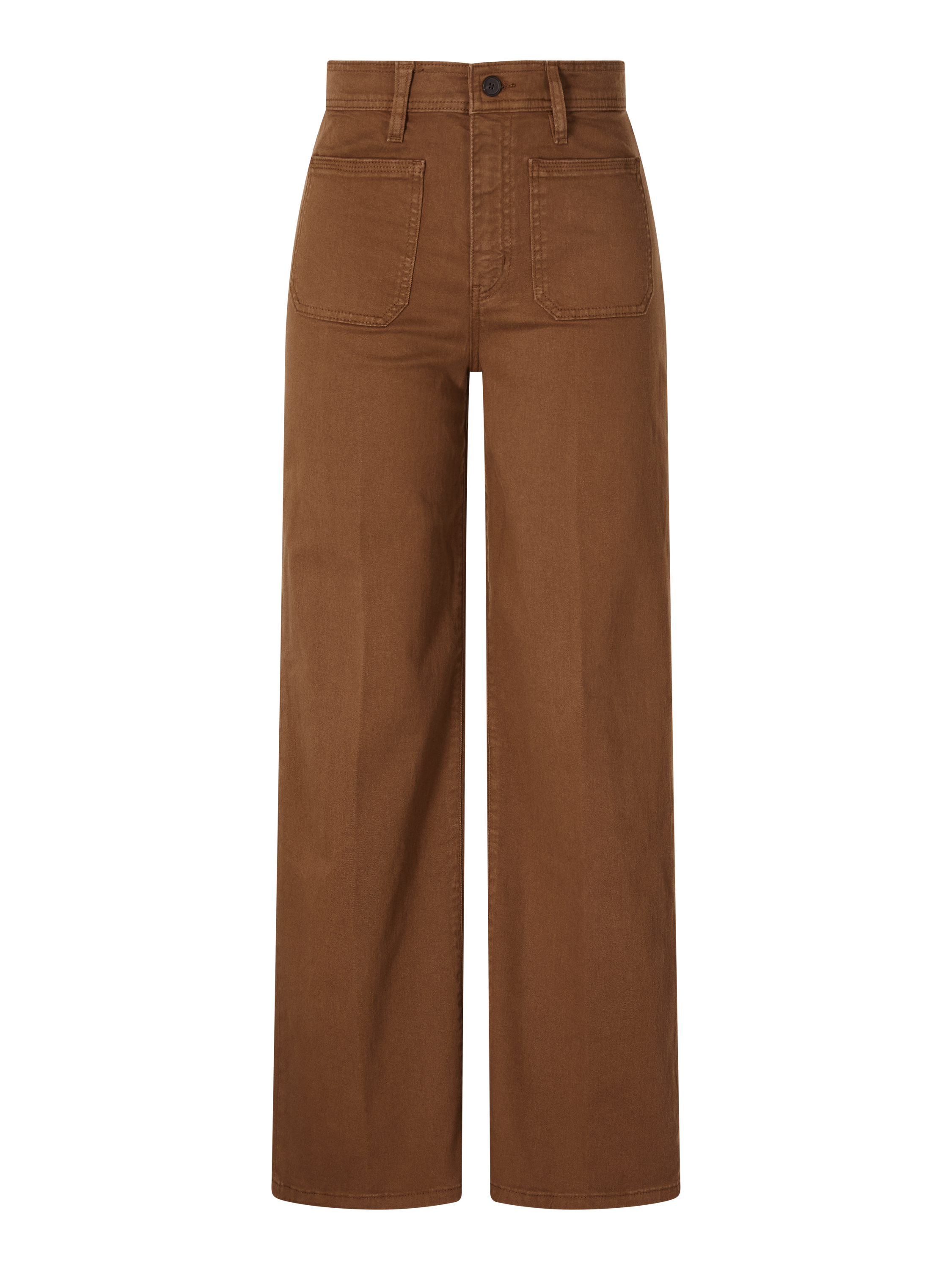 Wide-Leg Jeans 'Le Slim Palazzo' Braun