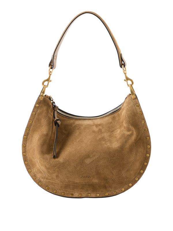 Schultertasche 'Oskan Soft Zip' Taupe