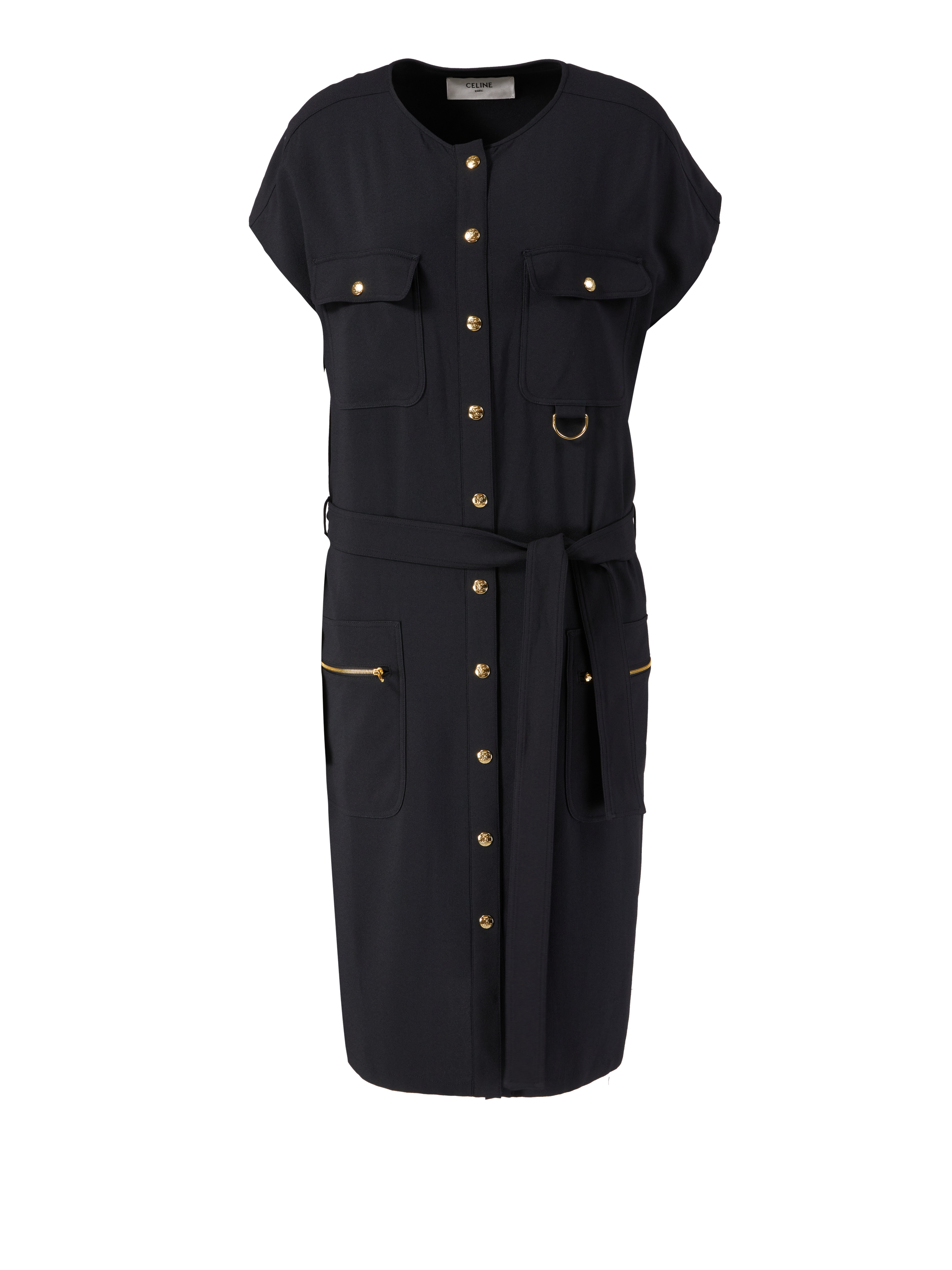 Midikleid Schwarz