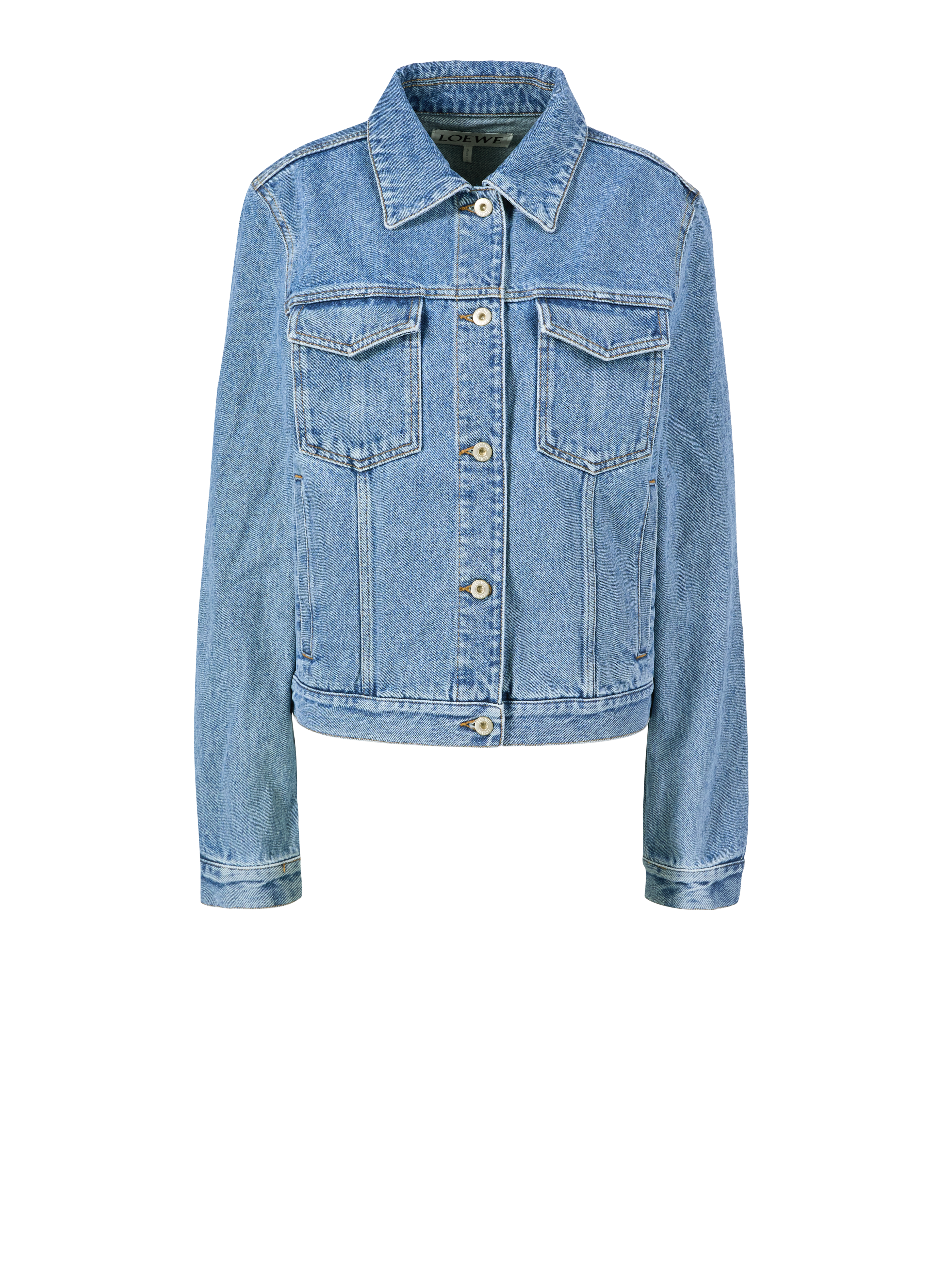 Jeansjacke Blau