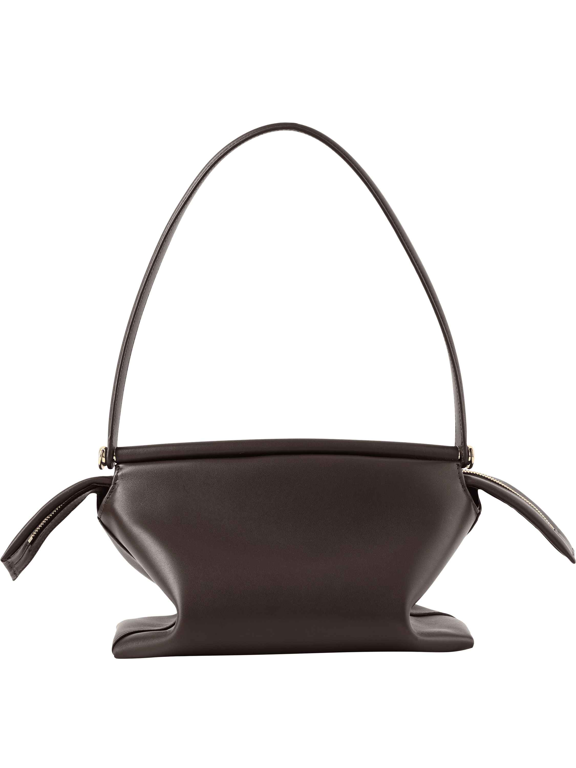 LOEWE 'Whisker Small' shoulder bag in Dark Chestnut, Back view – UNGER.DE