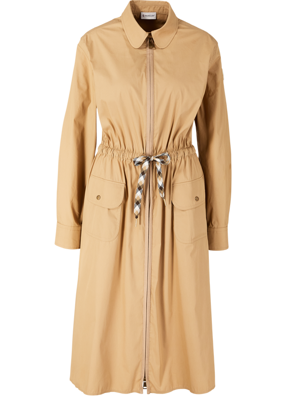 Beige midi dress