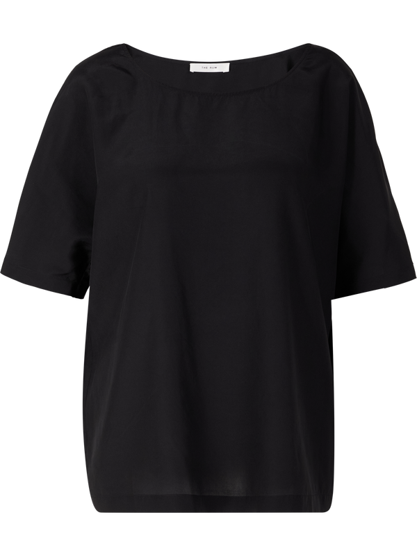 Seidenbluse 'Basso' Schwarz
