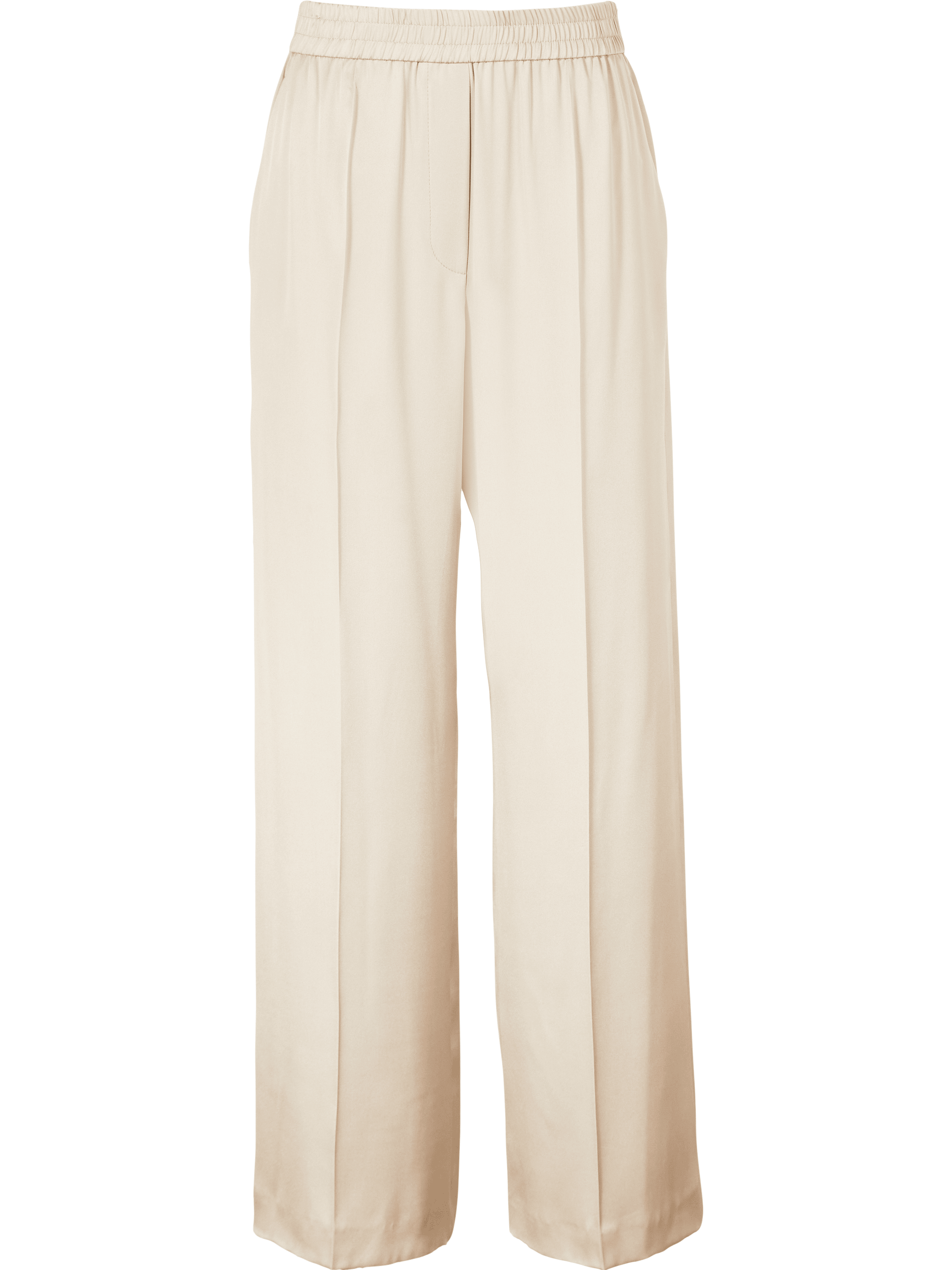 Brunello Cucinelli Seidenhose Crème, Produktansicht – UNGER.DE