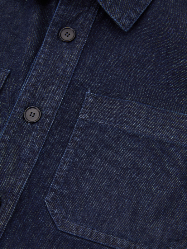 Denim Jacke Dunkelblau