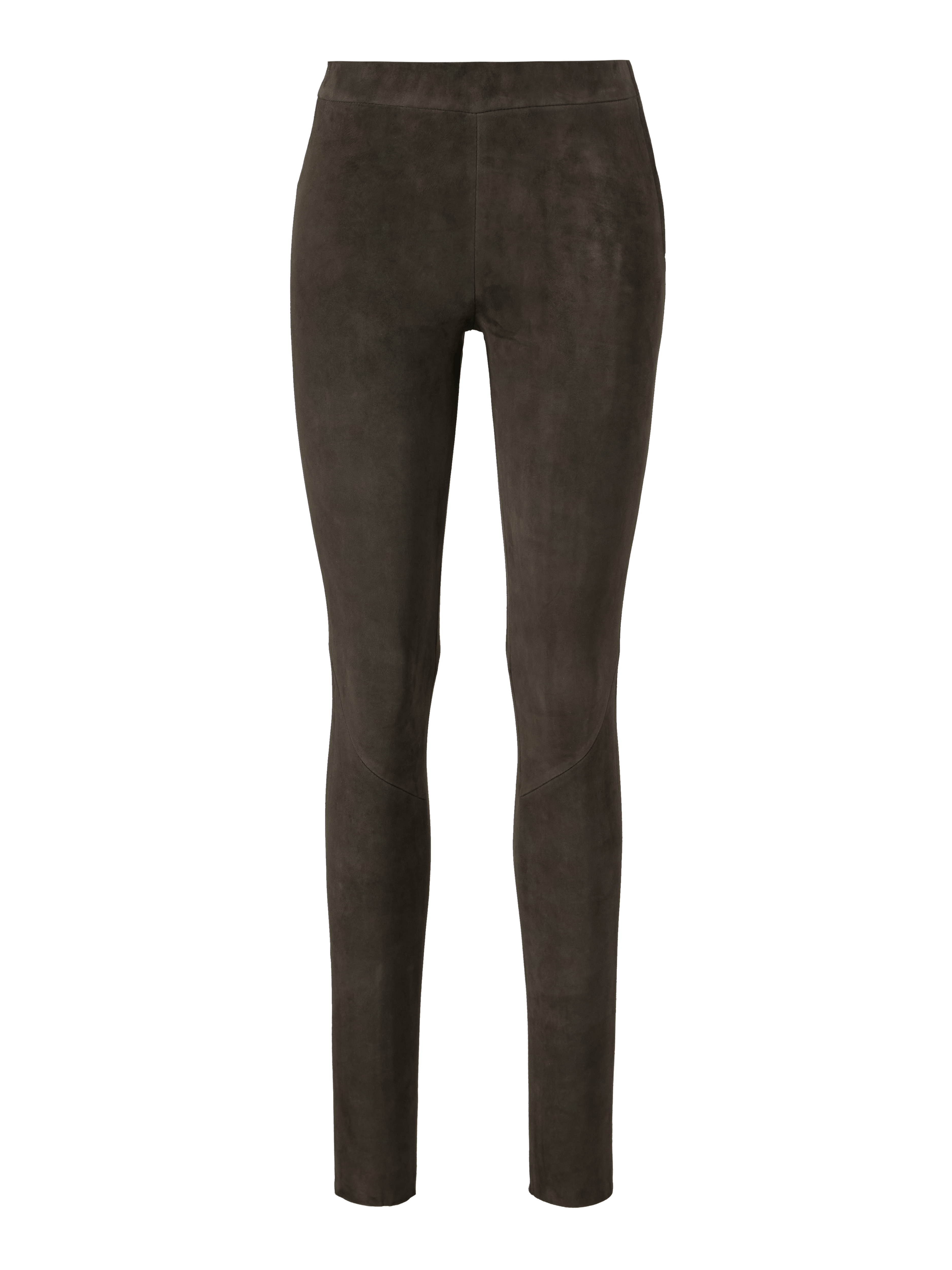 Velourslederhose 'Roche' Anthrazit