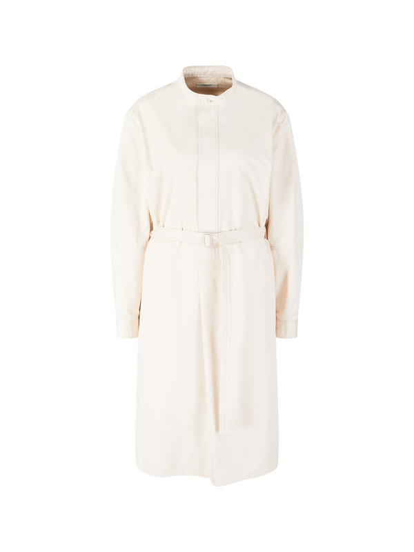 Fließendes Liquette‑Kleid mit Knopfleiste Rosé