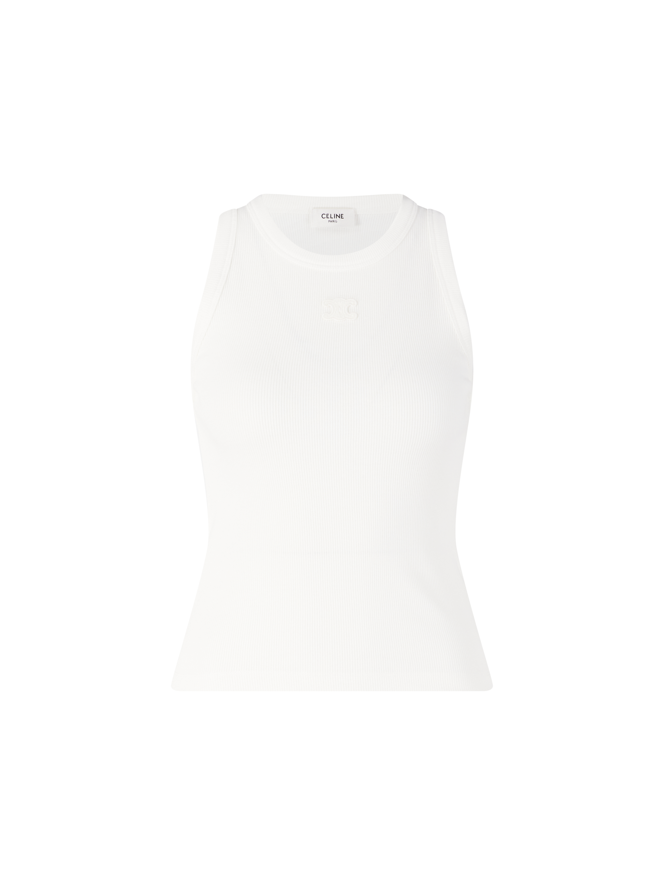 Tanktop mit Triomphe Patch Crème