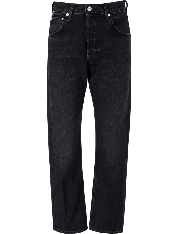 Boyfriend-Fit Jeans 'Winslow' Schwarz
