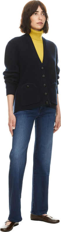 Straight-Leg Jeans 'The Kick It' Mittelblau