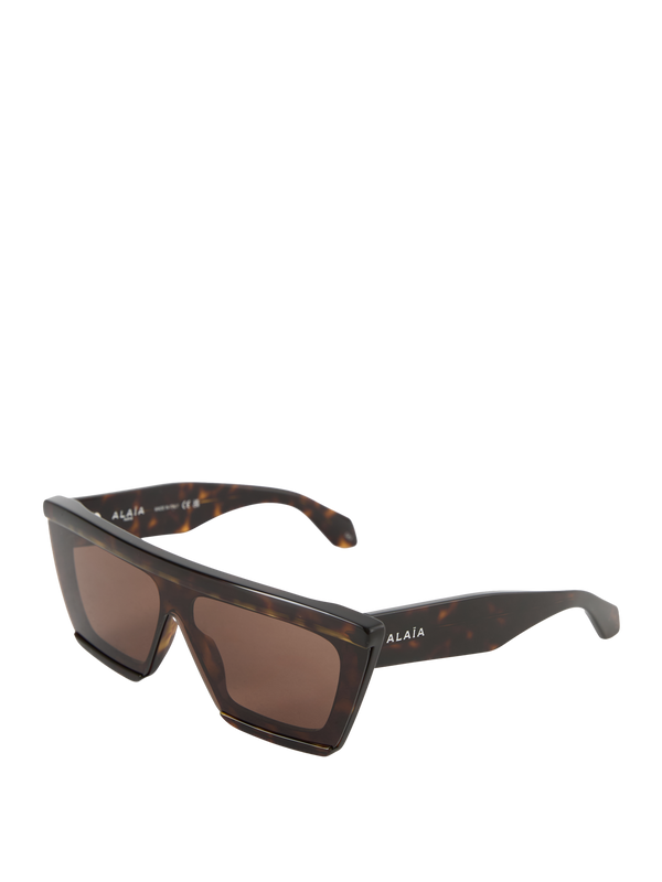 Sonnenbrille 'Mask 69' Dunkelbraun