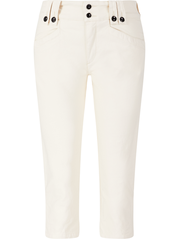 Kurze Caprihose 'Berna' Crème