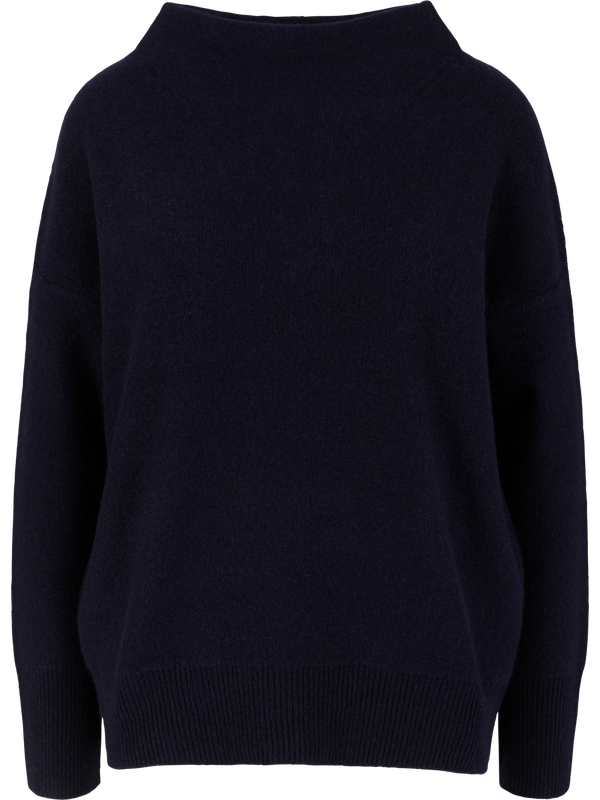 Cashmere jumper navy blue
