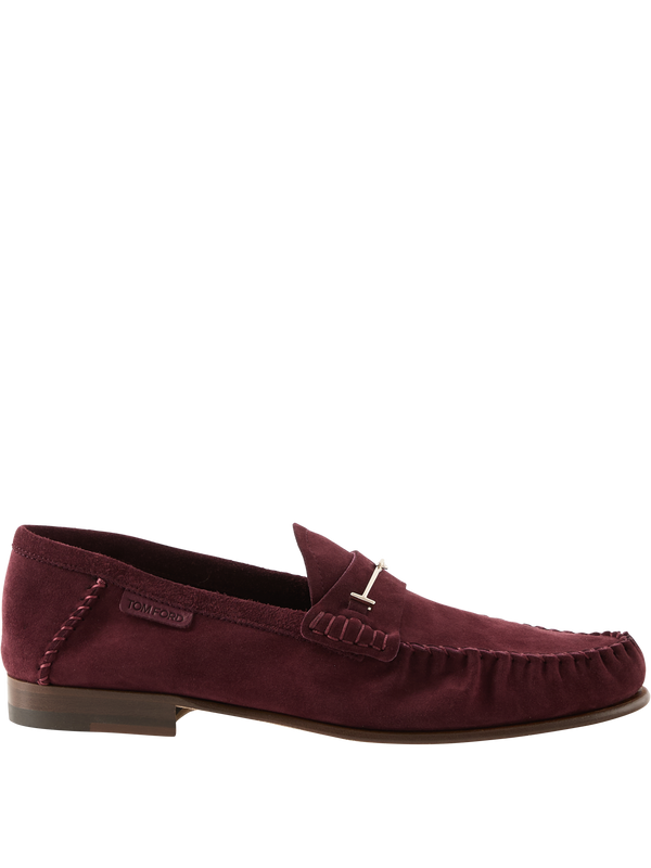 Loafer aus Leder Lost Cherry
