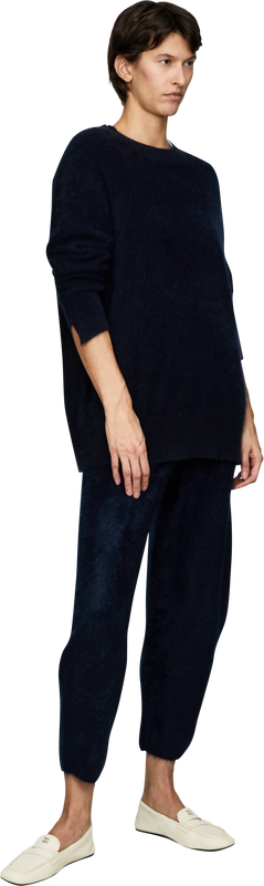 'Darlina Brushed' cashmere jumper, navy