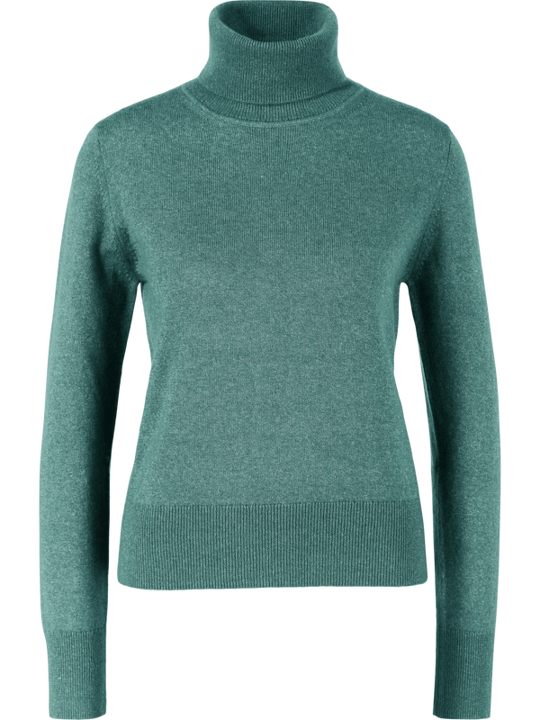 Cashmere-Seidenpullover 'Neris' mit Rollkragen Fern