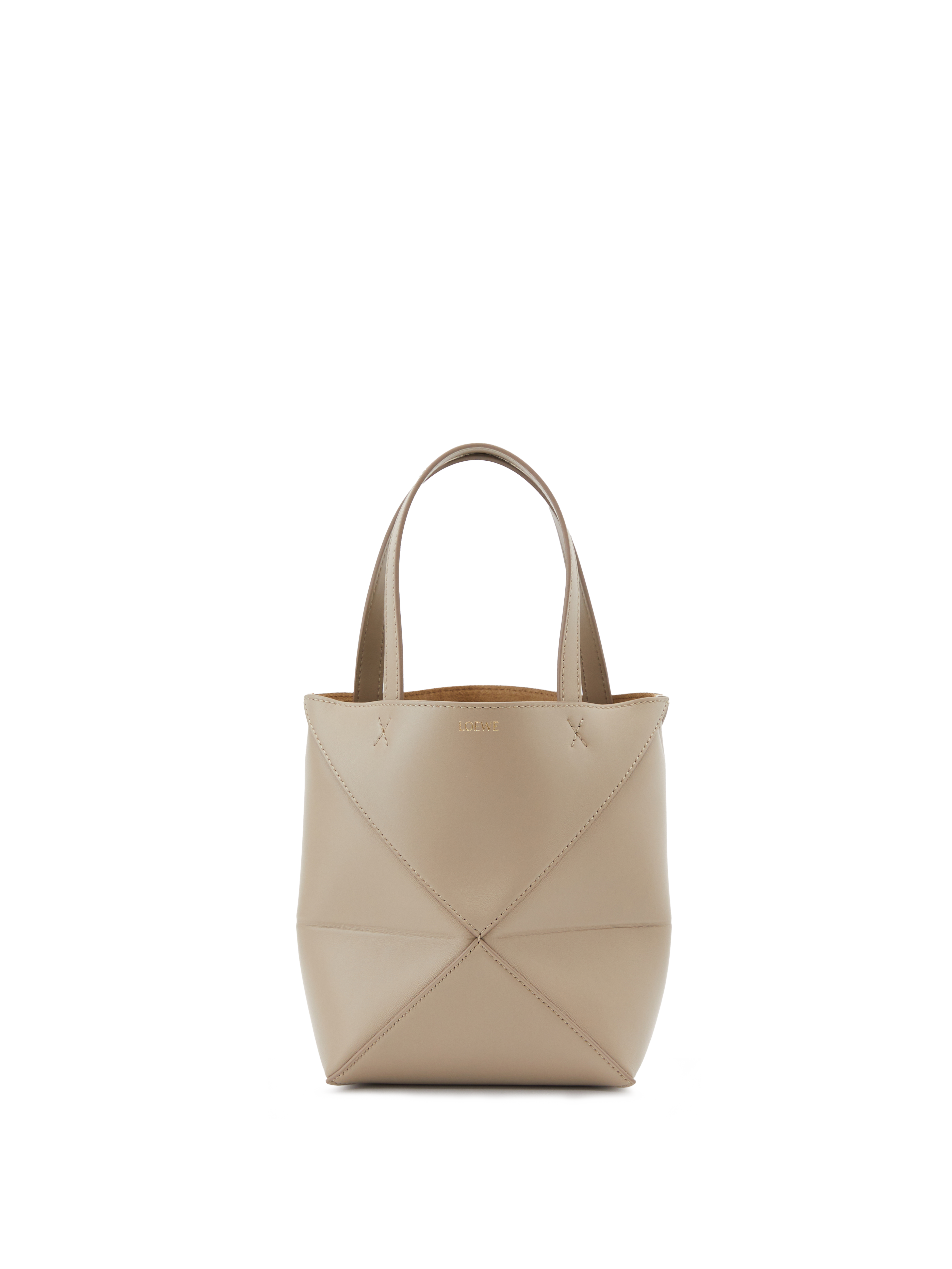 Shopper 'Puzzle Fold Tote Mini' Sand