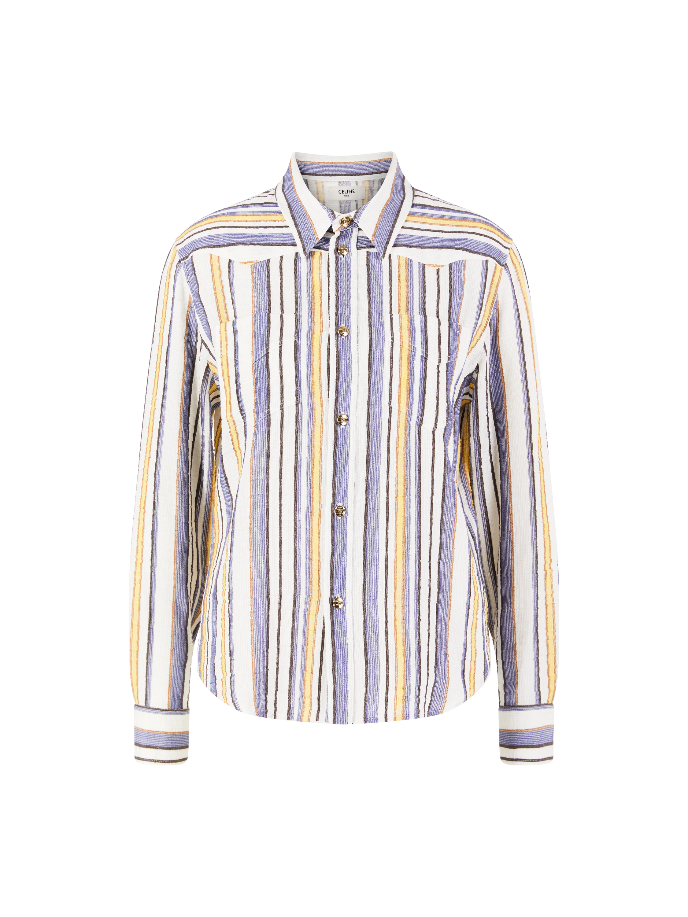 Gestreifte Bluse 'Tilly' im Western-Stil Multi