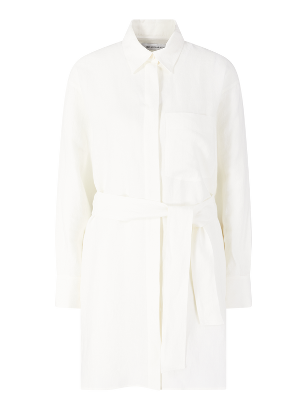 Leinenhemd 'Samos' Bianco