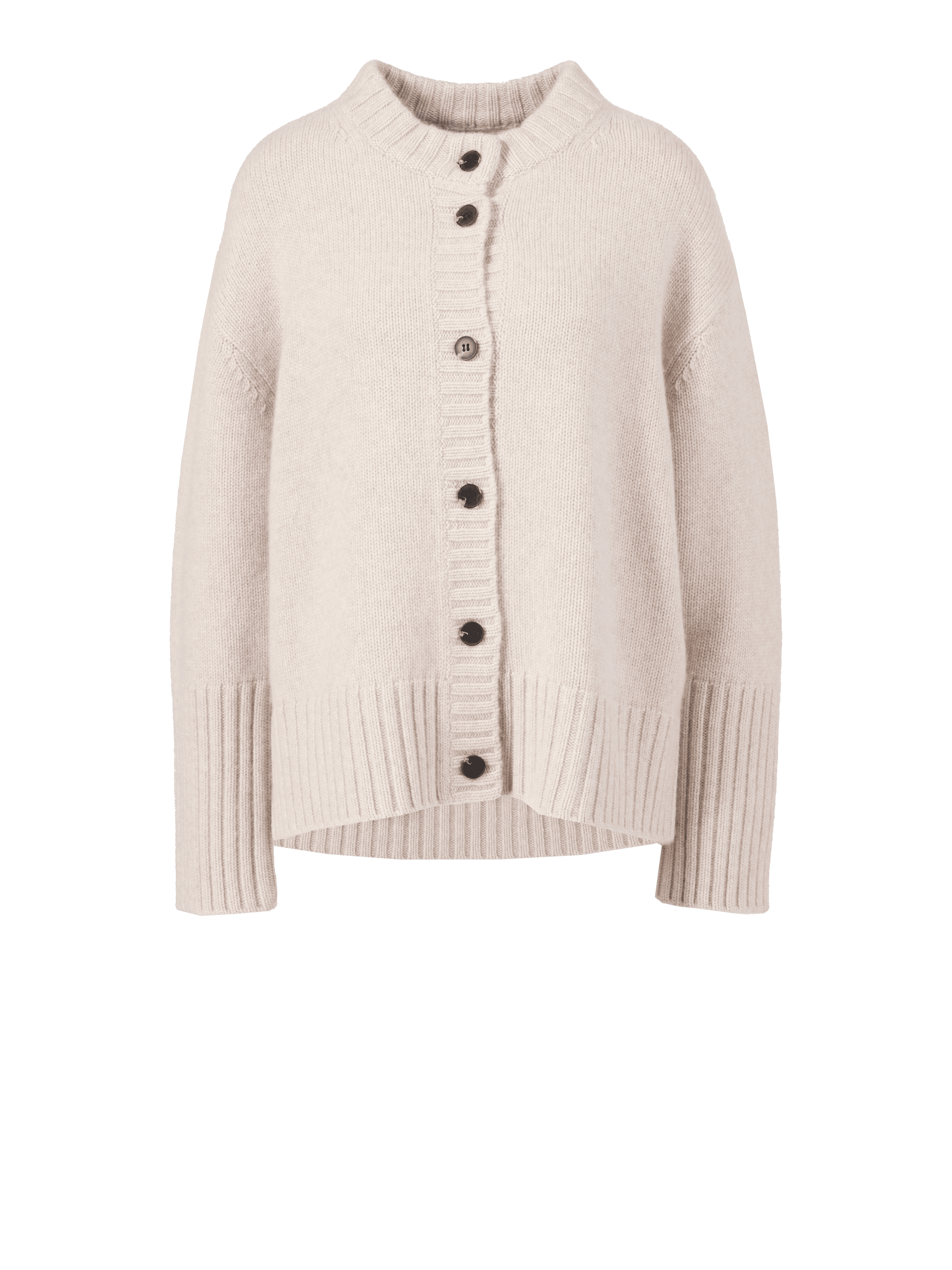 Oversized Cashmere-Strickjacke 'Betty' Beige