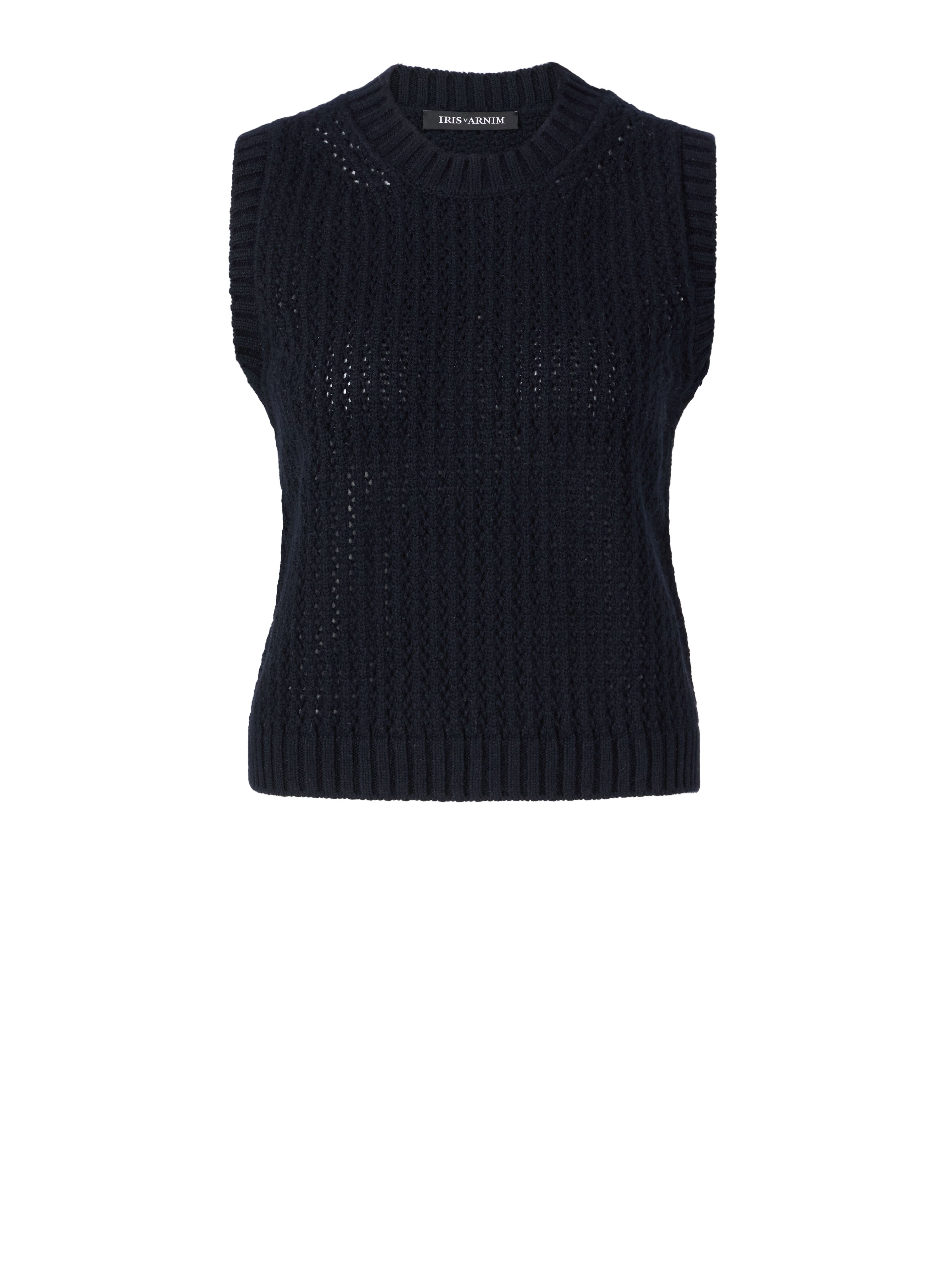 Cashmere-Stricktrop 'Garetta' Navy