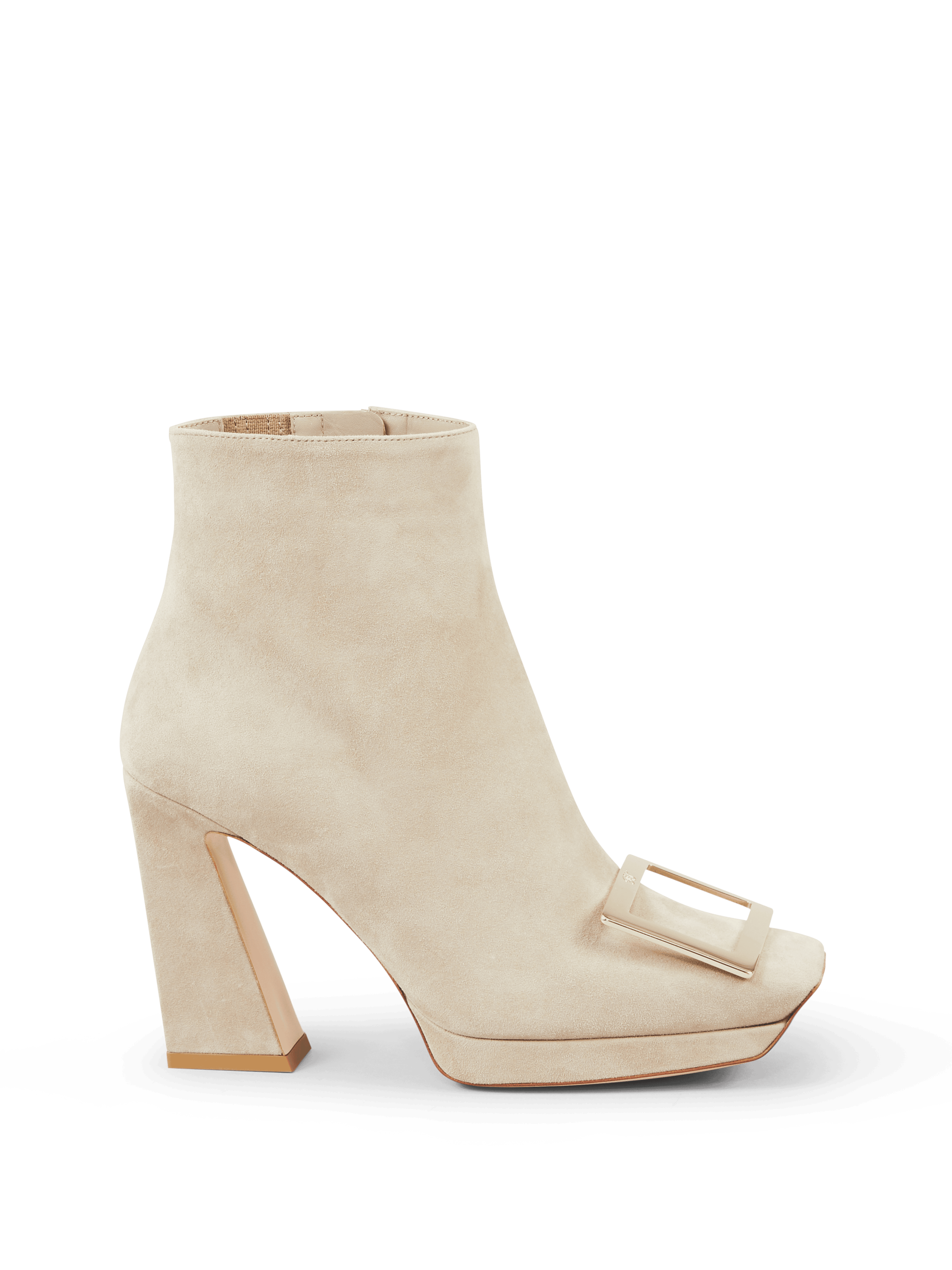 Stiefeletten 'Viv Square Me Bu' Grau