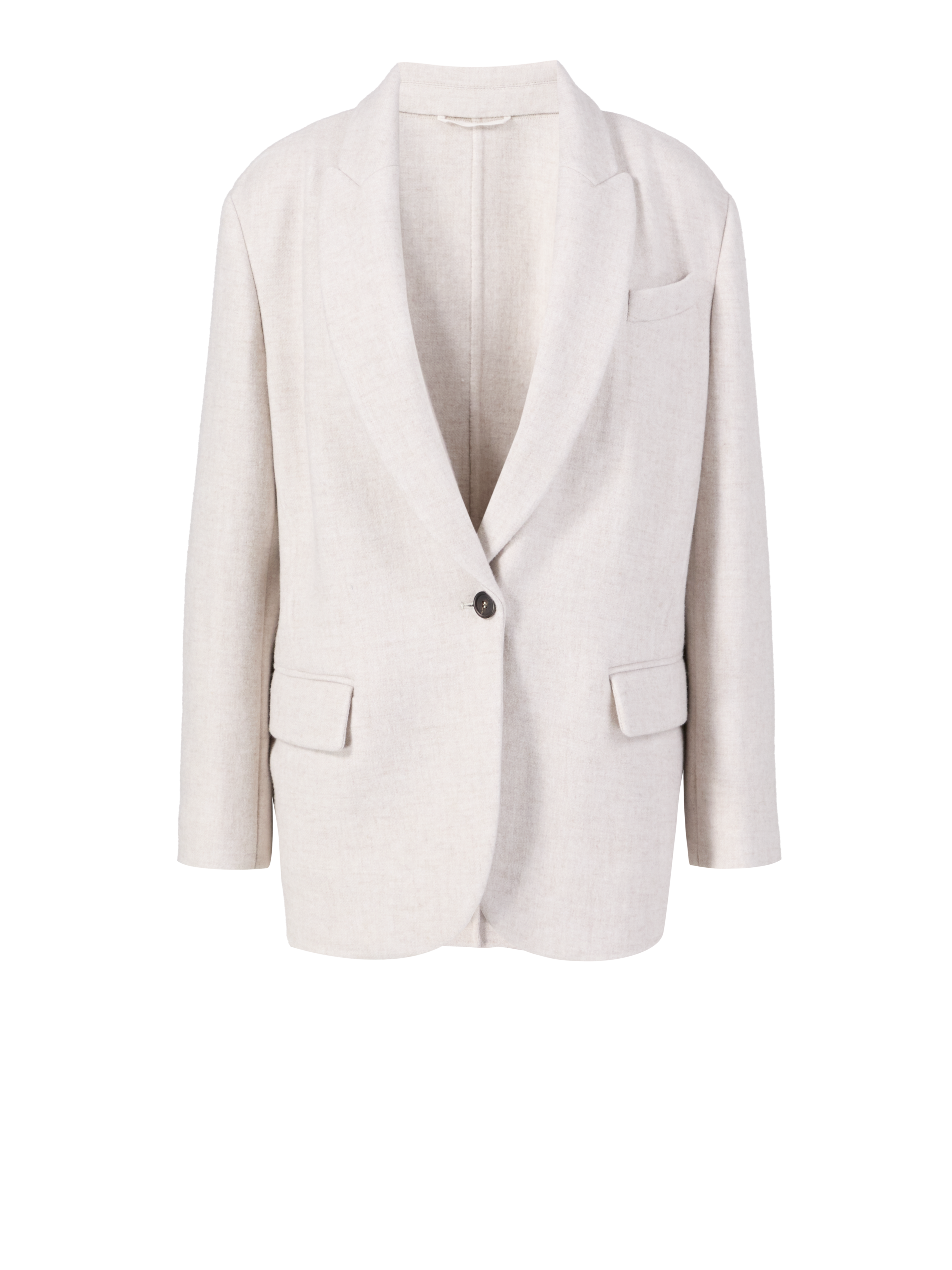 Cashmere-Blazer Crème